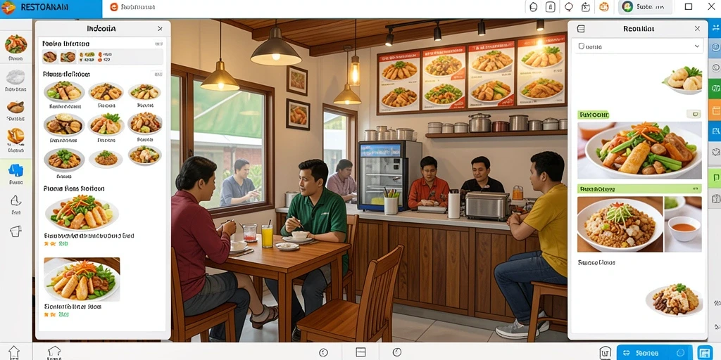 Tampilan antarmuka AGENHOKI yang menarik dan mudah dipahami.