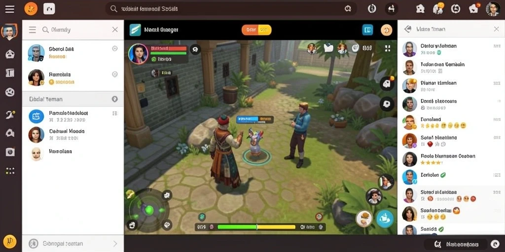 Tampilan awal DEWALIVE yang menarik dan penuh warna.