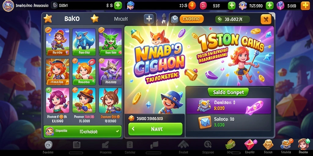 Tampilan antarmuka yang menarik dan user-friendly.