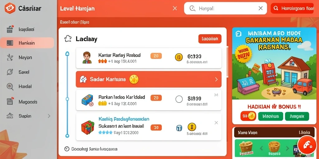 Tampilan antarmuka yang modern dan menarik.
