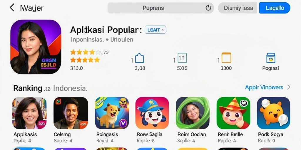 Tampilan antarmuka LUCKYRP yang menawan dan user-friendly.