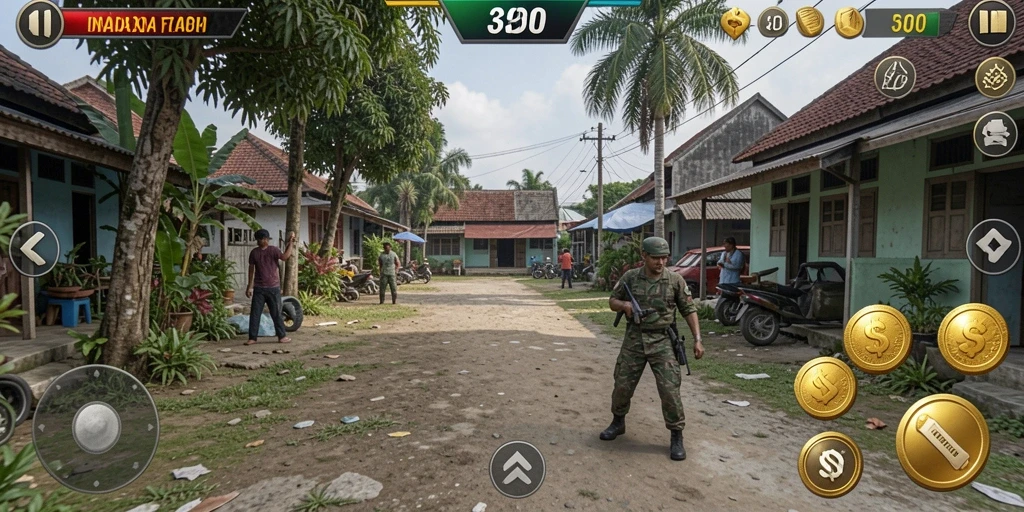 Tampilan antarmuka yang jelas dan menarik.