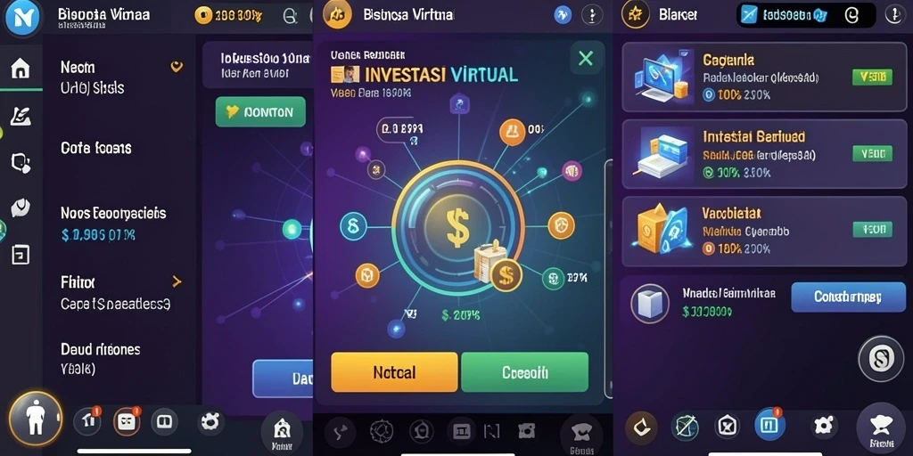 Tampilan permainan slot yang menarik dan penuh warna.